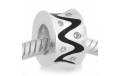 ABALORIOS ESPIRAL CON ESMALTE NEGRO PAP570