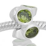 ABALORIOS CON PIEDRAS VERDES PAP599