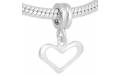 ABALORIOS COLGANTE CORAZON PAP600