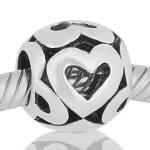ABALORIOS REDONDO CORAZONES PAP620