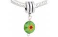 Colgante para pulsera FLOR VERDE PAP659