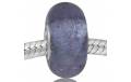 ABALORIO PLATA CRISTAL DE MURANO MUP71