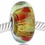ABALORIO PLATA CRISTAL DE MURANO MUP84