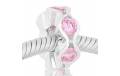 ABALORIO REDONDO PIERAS ROSA PAP438b