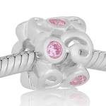 ABALORIO PIEDRAS ROSA PAP258b
