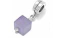 ABALORIOS COLGANTE CUBO MALVA PAP120