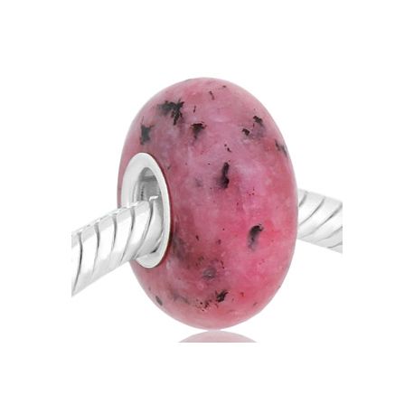 Piedra natural de color rosa