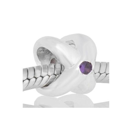 ABALORIOS CON PIEDRAS MORADAS PAP278