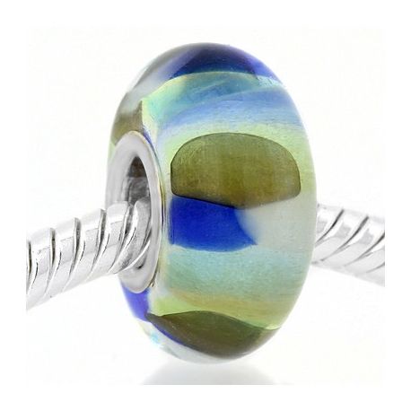 ABALORIOS PLATA CRISTAL DE MURANO MUP12
