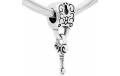COLGANTE para PULSERA candado con llave