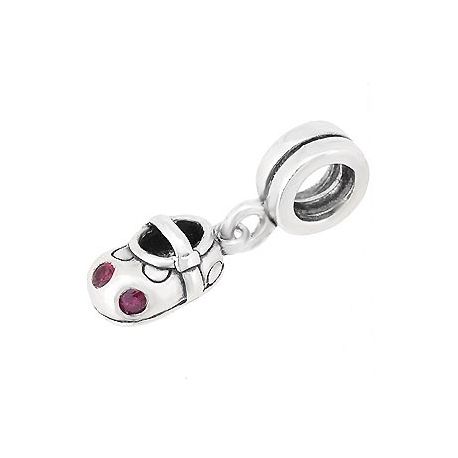 ABALORIOS COLGANTE PATUCO CON PIEDRAS ROSA FUCSIA PAP284