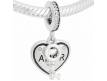 colgante corazon y llave love