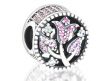Abalorio rosa con piedras