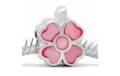 ABALORIOS TREBOL DE LA SUERTE NACAR ROSA PAP157