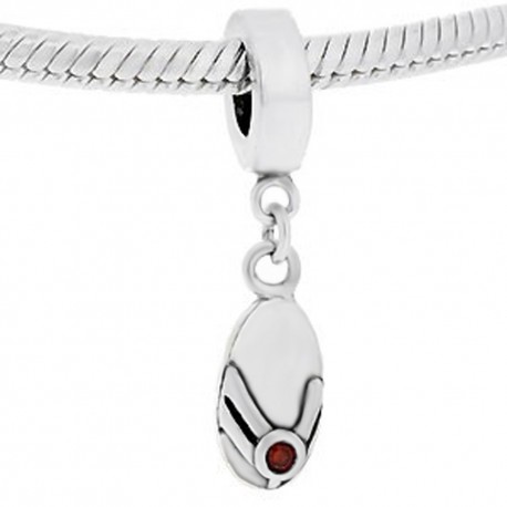 COLGANTE para PULSERA chancla piedra