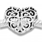 Abalorio corazon grande
