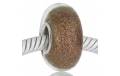 ABALORIO PLATA CRISTAL DE MURANO MUP67
