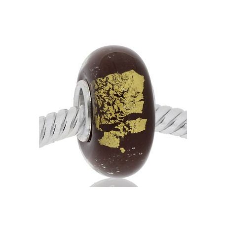 -ABALORIOS PLATA CRISTAL DE MURANO MUP68