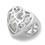 Abalorio corazon de corazones
