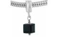 ABALORIOS COLGANTE CUBO SWAROVSKI NEGRO PAP218