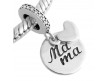 Colgante corazon niño y niña personalizable