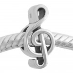 Abalorio la clave de sol