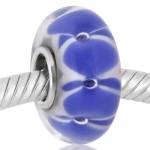 ABALORIOS PLATA CRISTAL DE MURANO MUP95