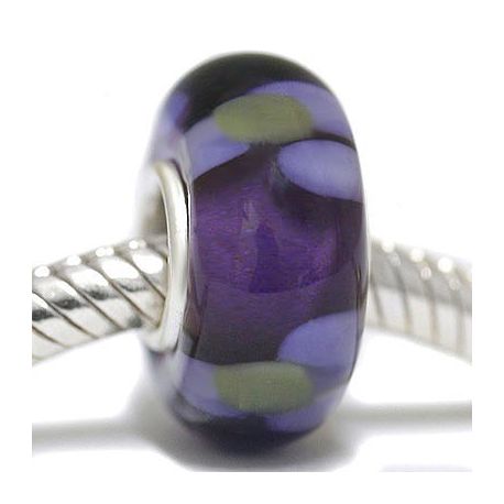 ABALORIOS PLATA CRISTAL DE MURANO MUP98