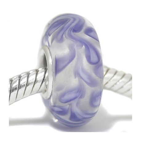 ABALORIOS PLATA CRISTAL DE MURANO MUP105