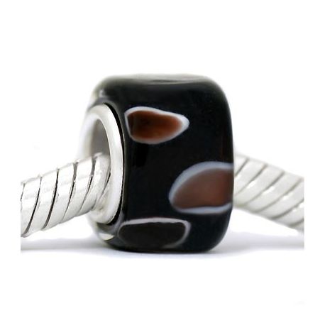 ABALORIOS PLATA CRISTAL DE MURANO MUP108
