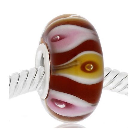 ABALORIOS PLATA CRISTAL DE MURANO MUP109