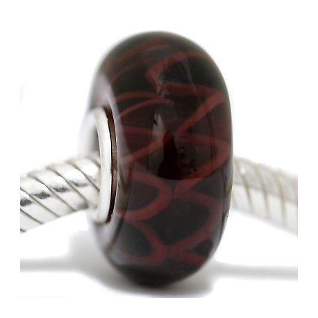 ABALORIOS PLATA CRISTAL DE MURANO MUP111