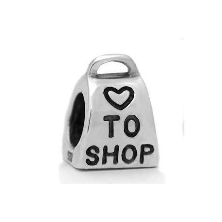 ABALORIOS BOLSO LOVE TO SHOP PAP273