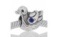 ABALORIOS PATO PIEDRA AZUL PAP488